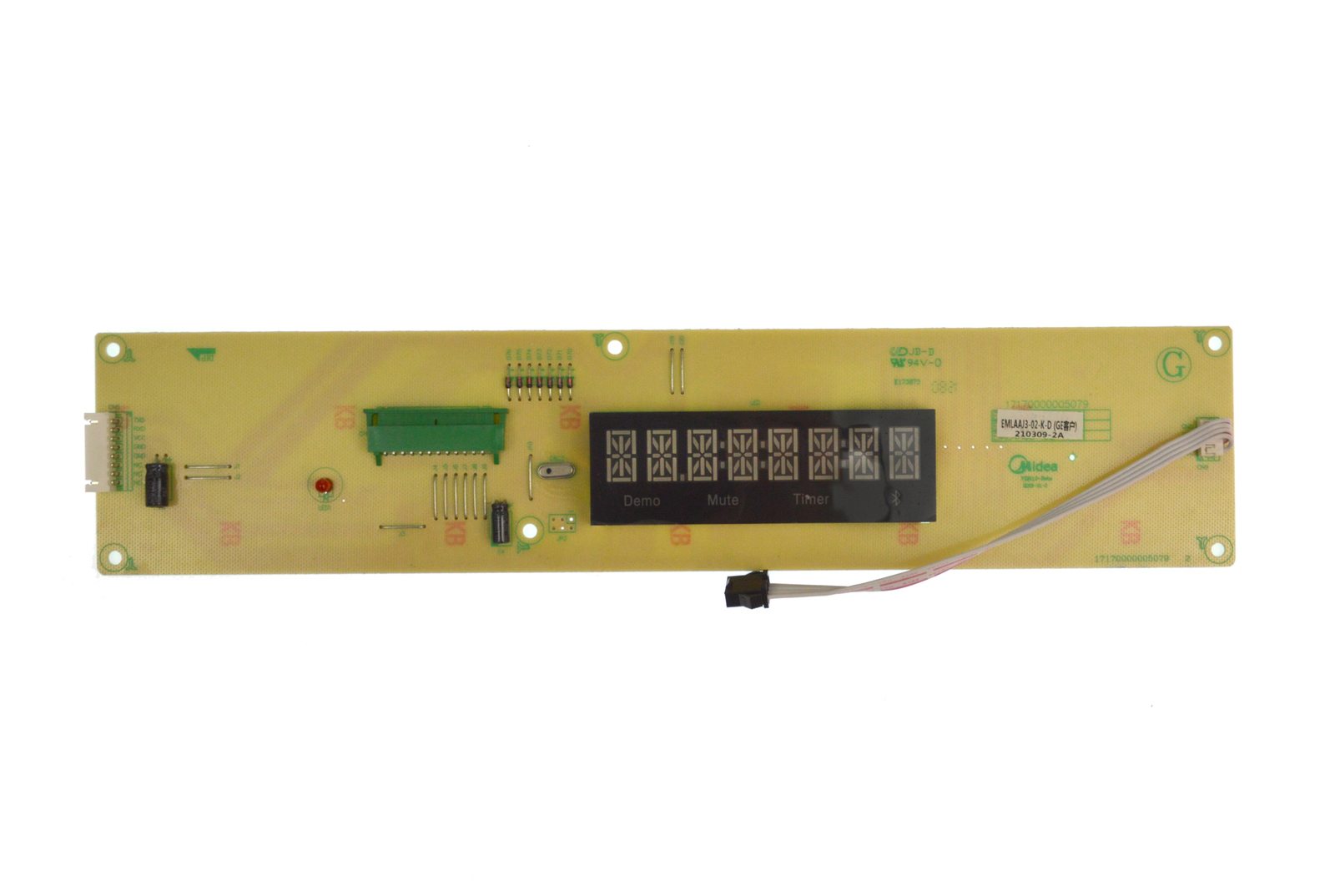 WG02F11626 - Genuine OEM GE Microwave Control Panel